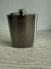 Flask 8oz Greek Key Border Design Stainless S...
