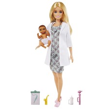 Barbie You Can Be Anything: BABY DOCTOR 2 Dolls  Playset 2020, Mattel 