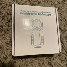 Motorbike Bicycle Anti-Theft Alarm with Remote – Motion Sensor – New in Box