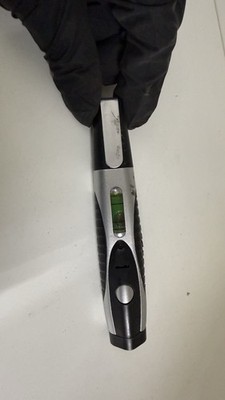 Multi-Function Screwdriver Tool w/ Bubble Level LED Light & 4 Driver Tips