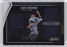 2022 Panini Absolute Tools of the Trade 3 Swatch 19/99 Zack Greinke 04br