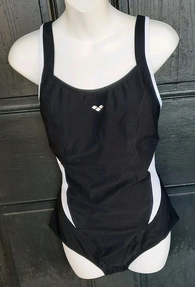 Arena Maillot de bain 1‑pièce femme Challenge Solid bleu navy - taille 42 Navy - Prêt-à-Porter