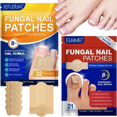 Nagelpilz Reparaturpflaster, Pilzbehand lung, Nagelreparatur, 21/32 Stück