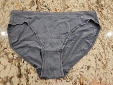 True Vintage Victoria  s Secret Cotton Signature HI Leg Brief Panty Large