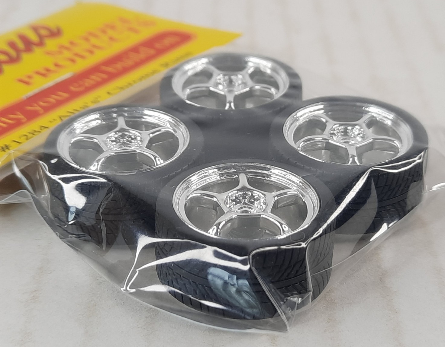 PEGASUS Alta's 19" Chrome Rims w Tires 1284 model kit wheels 1:24 1:25 accessory