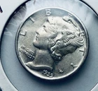 1939-D Mercury 10c 90% SILVER ~ GEM BU ~ Fantastic Luster ~ Nice! ~ G60