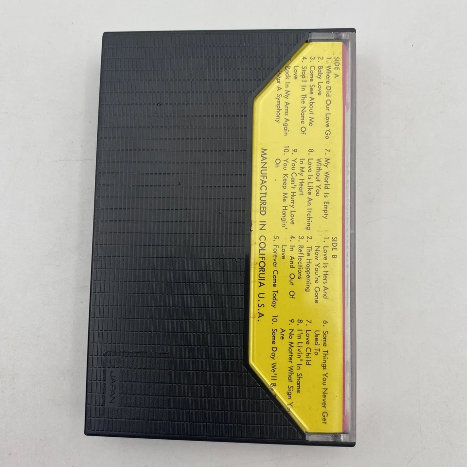 Diana Ross And The Supremes - 20 Golden Greats. Cassette Tape - Image 2 of 4