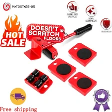 Heavy-Duty Furniture Moving Sliders Set Up to 220lb Smooth Glide|Protects Floors