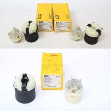 HUBBELL Plug lot HBL2621 X2 HBL2413 X1