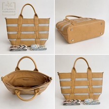 cognac crossbody bag with boho interchanging straps 2 