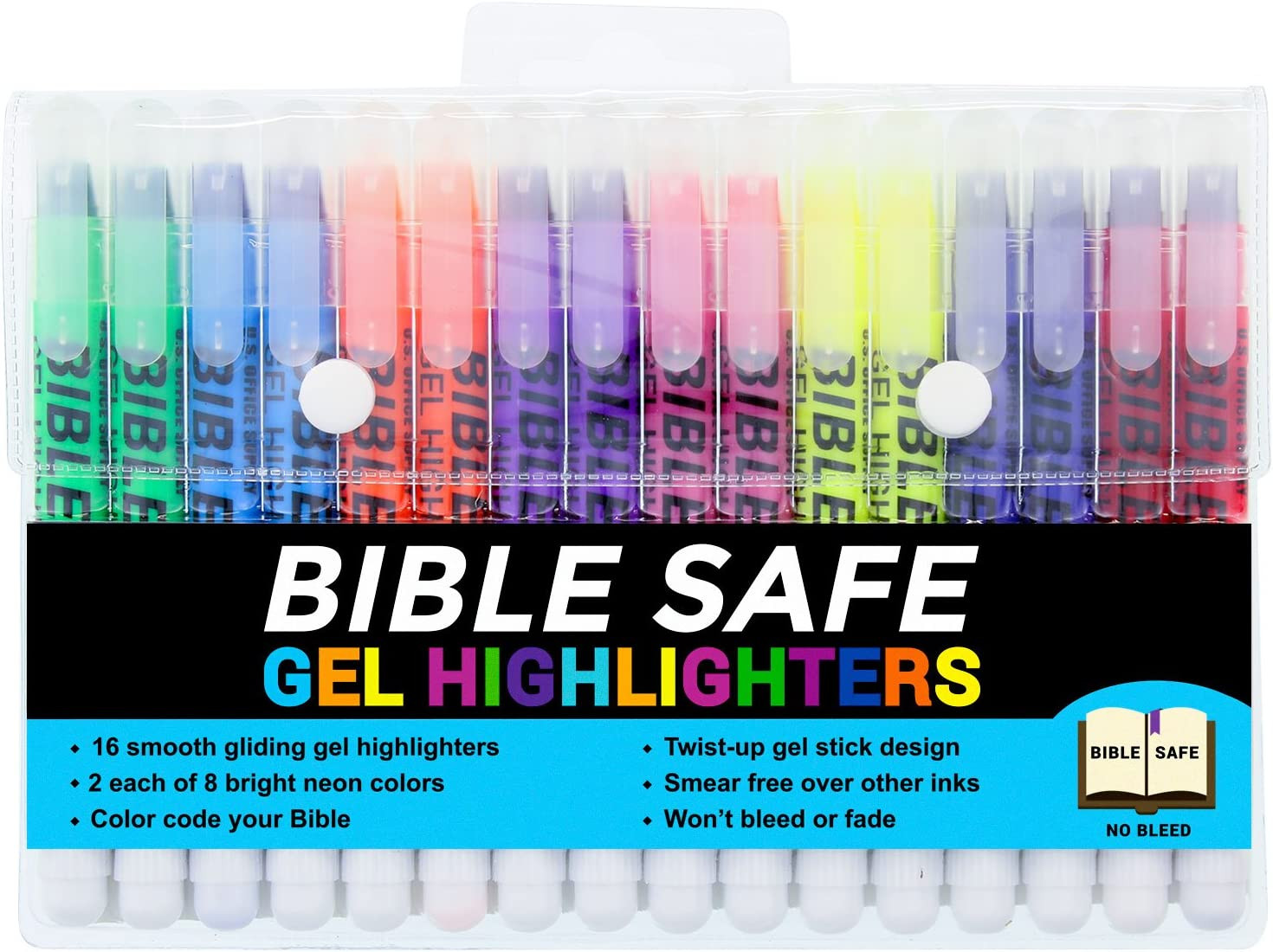 Set Of 16, 2 Sets Of 8 Bright Flourese
