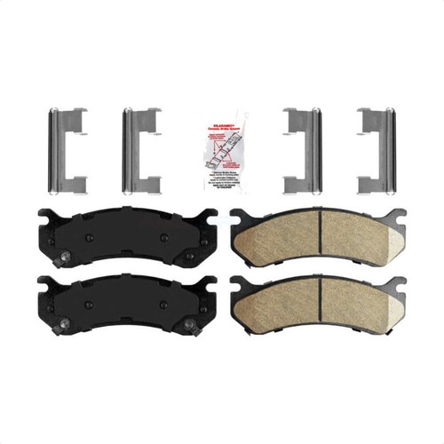 Front Rear Ceramic Disc Brake Pads Kit For Chevrolet Silverado 1500 KNF-101619 - Picture 6 of 9
