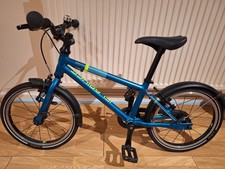 Islabikes Cnoc 16 Kids Unisex Bike Teal Lightweight Bicycle + Mudgaurds + Bell