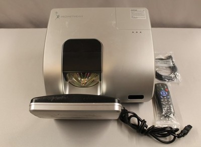 Promethean EST-P1 DLP Projector Short Throw HDMI (810hrs) w/Accessories -TESTED