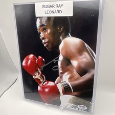 Sugar Ray Leonard Boxing Cards and Autographed Memorabilia Guide 49