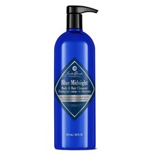 Jack Black Blue Midnight Body  Hair Cleanser, Black Pepper  Lavender 33 oz NEW