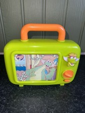 Vintage 1999 Jim Hensons Mopatops Musical Scrolling Rare TV Television Toy 1990s