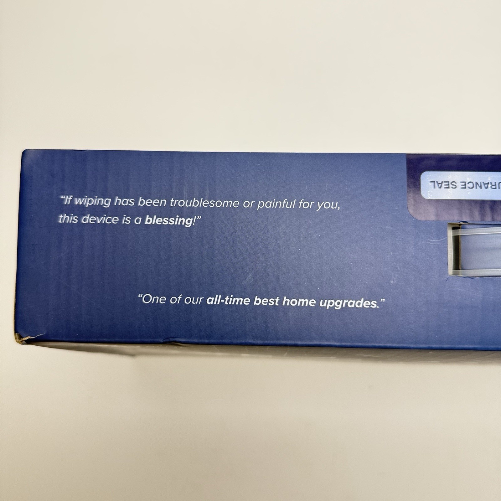 LUXE Bidet NEO 120 Blue Cold Water Bidet Attachment New Sealed