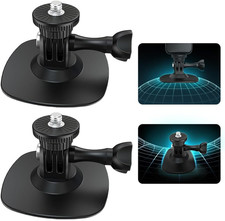Flexible Adhesive Mount Kit - Compatible with Gopro Insta360 Helmet Side