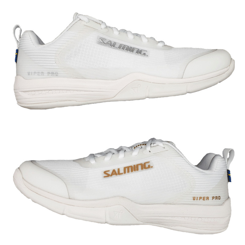 SALMING Viper Pro SPECIAL EDITION (White/Gold+White/Silver) image 2