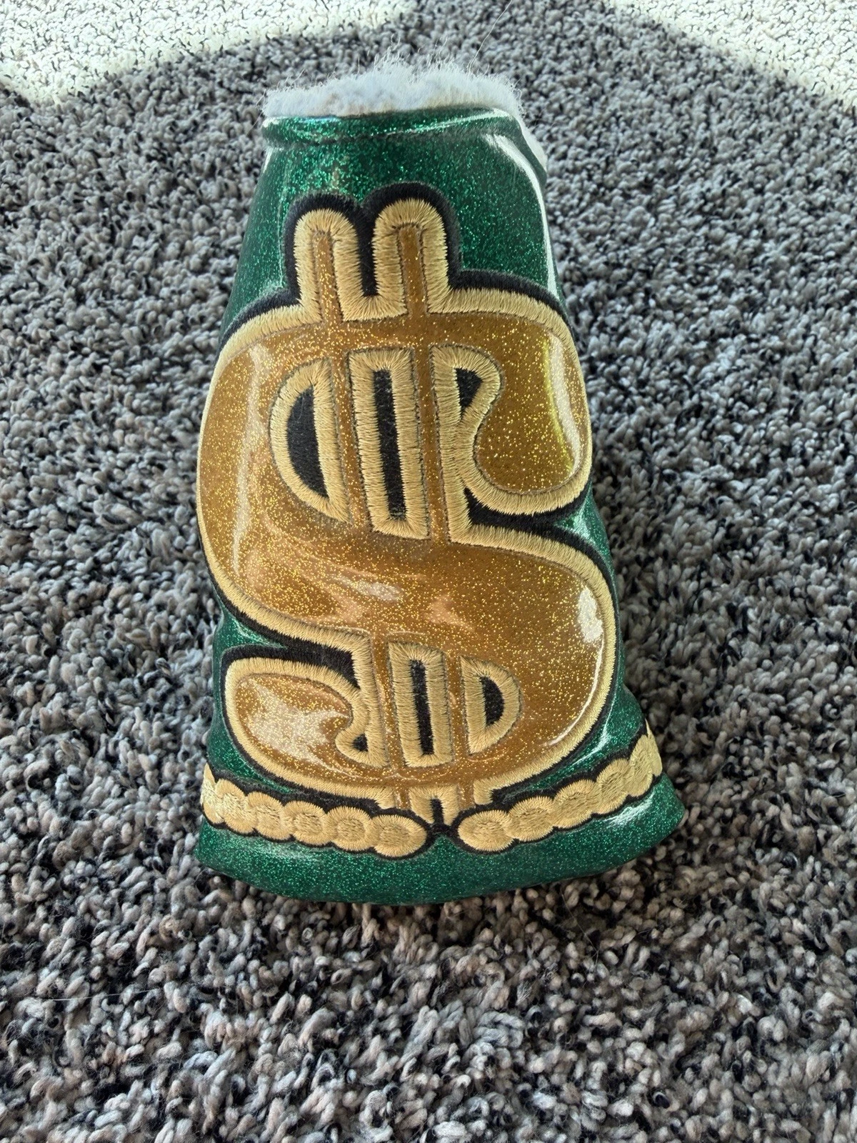 Rare Scotty Cameron Cash Is King Custom Shop Putter Headcover Mid Mallet