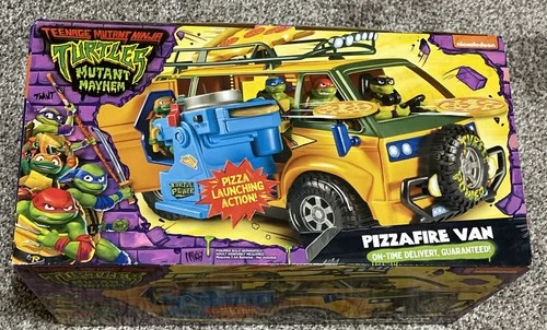 Playmates Toys Teenage Mutant Ninja Turtles Pizza Fire Van new nib TNMT vintage
