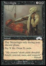 Necrologia - Medium Play MTG Exodus