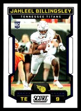 2023 Score #397b Jahleel Billingsley Tennessee Titans Rookie