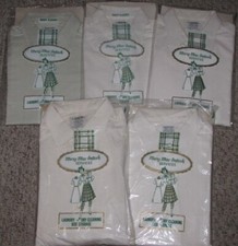 5 Vintage Arrow Dress Shirts Decton Sanforized Batiste Whip Club LS SS 15 1/2 34