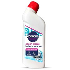 Ecozone Ocean Breeze Toilet Cleaner Gel 3-In-1 Action Removes Limescale - 750ml 9.72 per litre