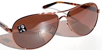 rose gold oakley aviators