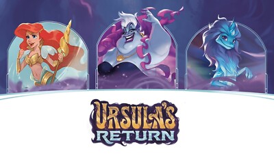 Disney Lorcana Ursulas Return Singles - Karte aussuchen - selten - super selten