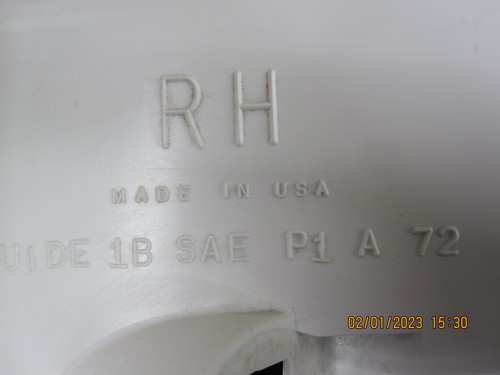 NOS 1972 Chevrolet Impala Caprice Front Side Marker Light RH GM 5964876 911734 - Picture 7 of 8
