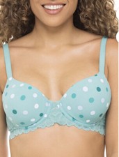 No Boundaries Juniors Flex Wire T-Shirt Bra Stretch Cups Size 32B-40D NEW