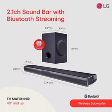 Adaptive Sound Lg Sk5y Channel 360w Dts Soundbar LG SK5Y CH HIGH