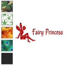 Fairy Princess, Vinyl Decal Sticker, 40 Patterns  3 Sizes, 6124