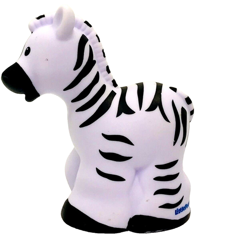Fisher Price Little People Black White Zebra 2.5" Figure Preschool 2011 - Picture 3 of 5