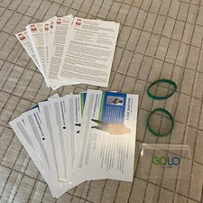 GOLO For Life Plan Pamphlets Successful Story Release Pill Pouch 2 Bracelets