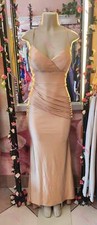 Champagne Mermaid Evening Dress