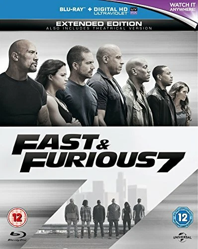 Fast and Furious 7 Blu ray Region Free eBay
