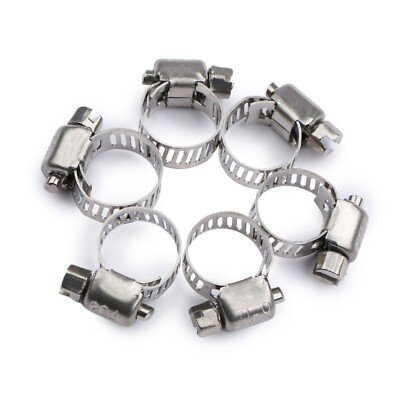 U.S. Solid 3/8 In Barb X 1/4 In Barb Brass Hose Barbed Fitting With 6 Clamps Pack Of 3 3 8 Barb To 1 4 Barb