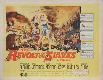 Unknown Artist, Revolt Of The Slaves, Poster