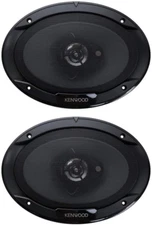 Kenwood KFC-6966S 6 X 9 Inch 400-Watt 3-Way Flush Mount Coaxial Car Speaker Easy