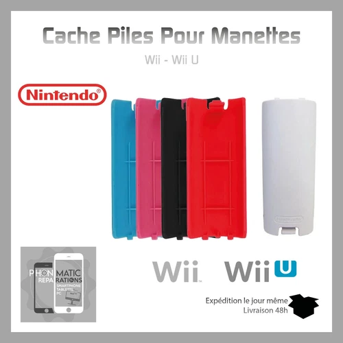 Replacement Battery Cover for Wiimote Nintendo Wii / Wii U New