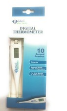 NEW Digital Thermometer 10 Second Readout For Oral, Rectal, Under Arm