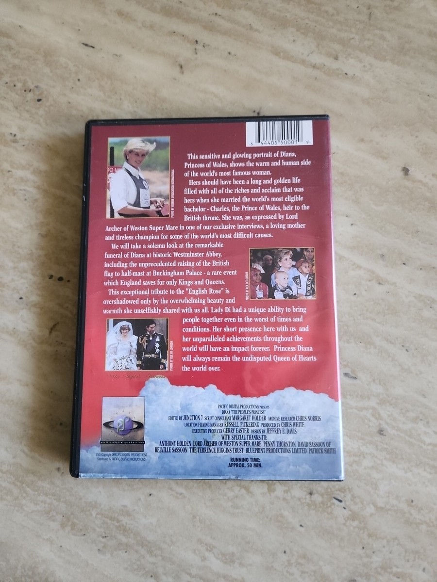 Diana: People's Princess - DVD - Ntsc - RARE 644405500019| eBay