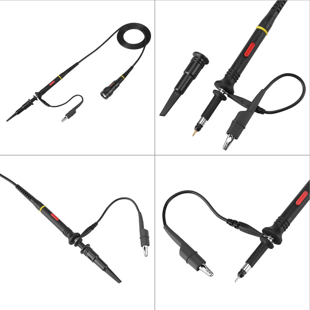 Probe Tech Signs Electronics Oscilloscope Probes 200MHz Oscilloscope Probe With 1X & 10X Attenuation ...