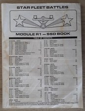 Star Fleet Battles Module R1 SSD Book Task Force Games 1992
