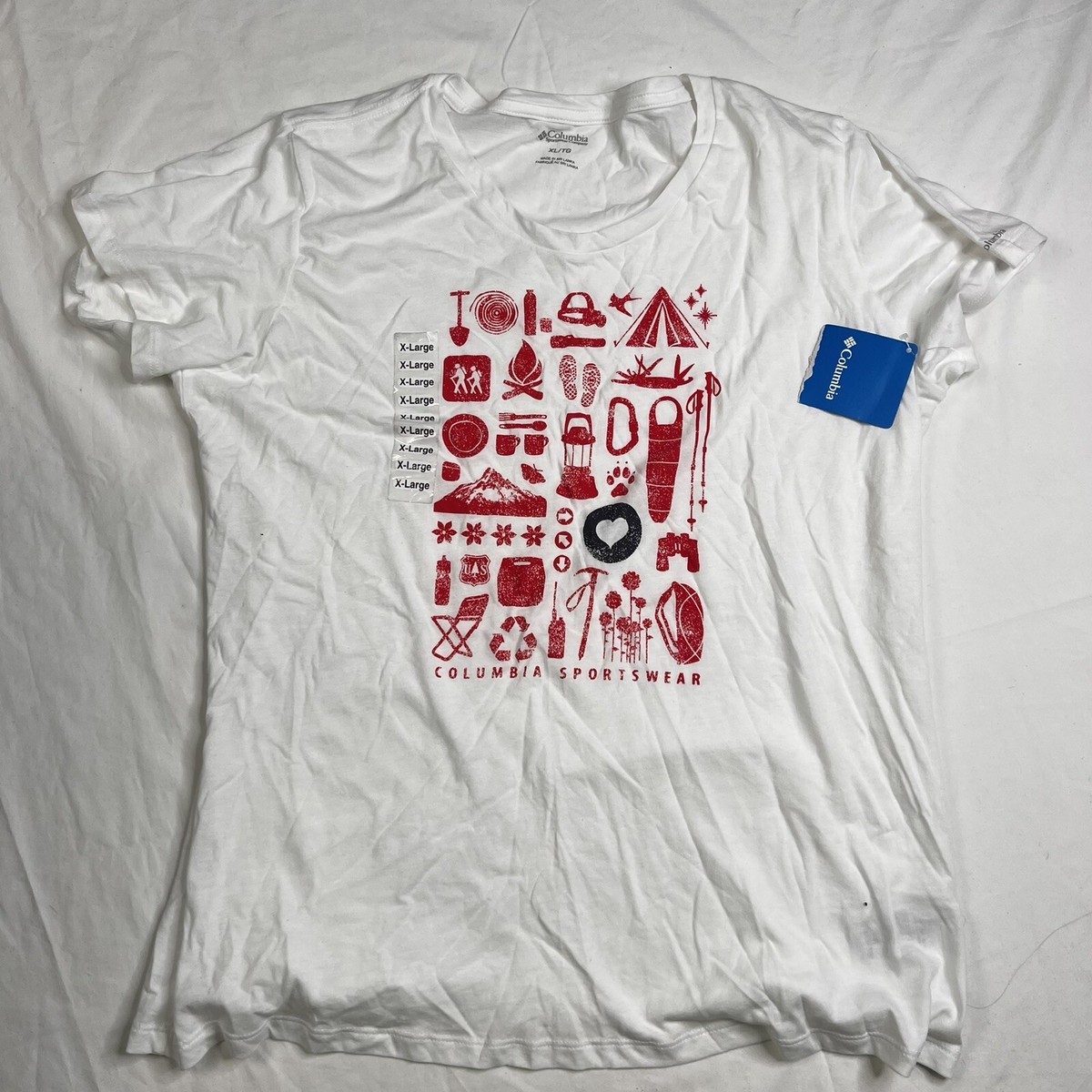 Columbia Sportswear Co.New With Tags T-Shirt Adult Sz XL TG