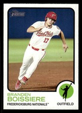 2022 Topps Heritage Minor League #93 Branden Boissiere card